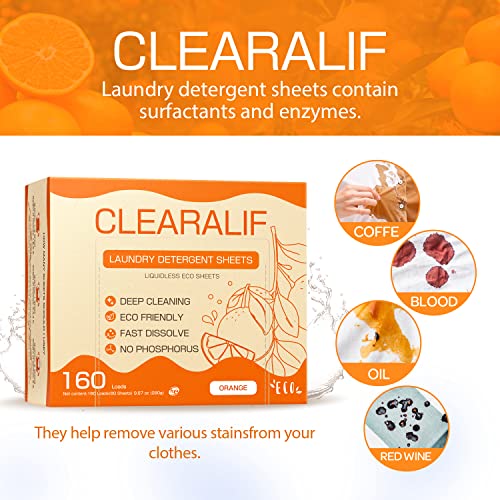 Laundry Detergent Sheets (80 Count (Pack of 3))