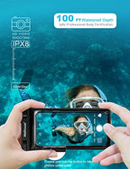 Waterproof Phone Pouch (1 Pack - Black7.0")