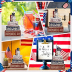 Tiered Tray Decor Set (Fireworks Independence Day)