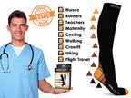Physix Gear Compression Socks (Black/Orange / XX-Large)