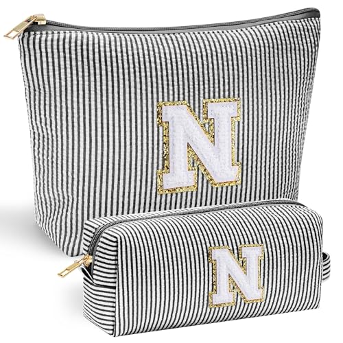 Cute Makeup Bag for Women (Black / N)