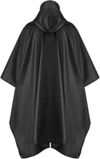 salamra Hooded Rain Poncho Waterproof Raincoat Jacket - Image 2