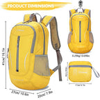 Lightweight Packable Backpack 25L (25L / Yellow a)