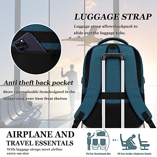 Travel Laptop Backpack (B1-blue / 15.6 Inch)