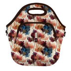 LunchTote Zippered Bag Insulated Neoprene Caddy (Watercolor Whisper / X-Large 6.5 Quart Lunch Tote)