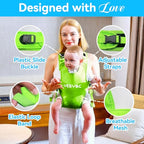 Baby Carrier Adjustable Baby Sling Support Infant Chest Holder with Drawstring Backpack for Newborn to Toddler 13 (Green)