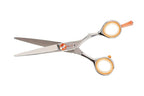 Cricket Centrix Roc-It Dog R 575 5.75” Professional Stylist Barber Hair Shears for Cutting - Precision Cast Convex Blade Hair Scissors, Offset Grip - Ideal for Hair Salon Use