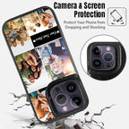 Custom Wallet Phone Case for iPhone 14 Pro (Black-D / iPhone 14 Pro)
