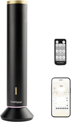 New Upgraded Waterless Scent Oil Nebulizer – Smart App & Remote Control, Covers Up to 4000 Sq Ft, Quiet Aroma Diffuser for Home, Hotel & Office, Up to 20H Runtime, 360° Light & Timer