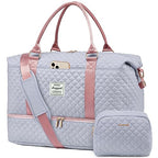 Travel Duffle Bag (Silver Grey / Large-2 Pcs)