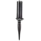 Practical Round Curling Comb Curl Defining Brush Hair Styling Tool for Women for Perfect Hairstyles for Casual Wear or Special Events (black)