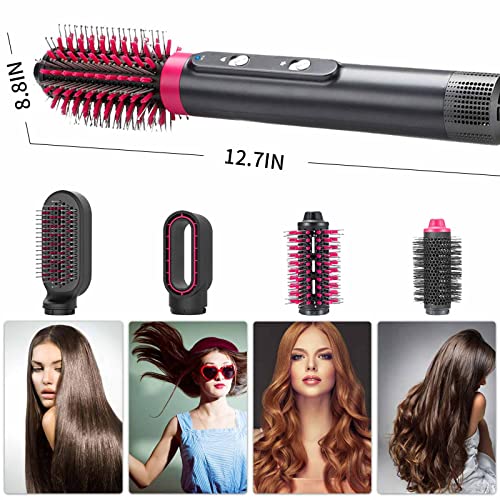 Hot Air Hair Brush (Pink)