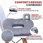 Donut Pillow for Tailbone Pain (Yellow)