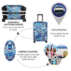 Luggage Cover Fits 18 (S / Portuguese tiles)