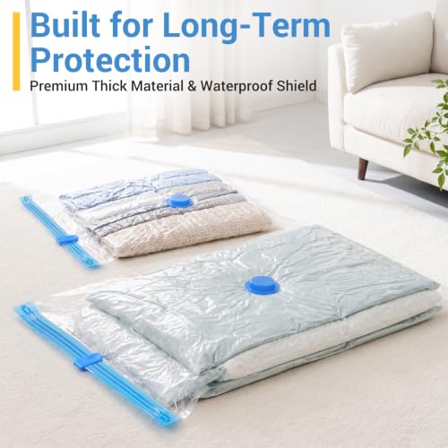 80% Space Saver Vacuum Storage Bags with Hand Pump