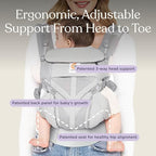 Omni Classic Baby Carrier for Newborn to Toddlers 0 (Natural Beige)