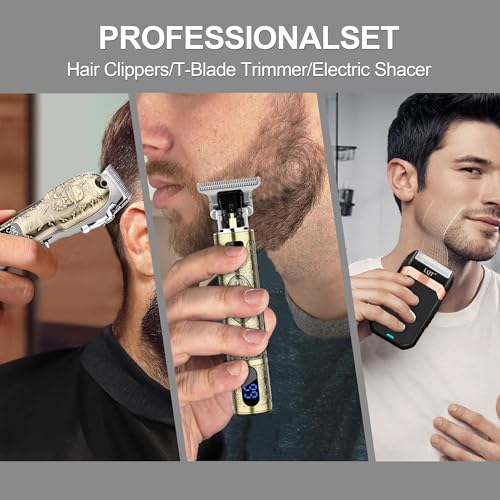 Hair Clippers Set for Men (Bronze)