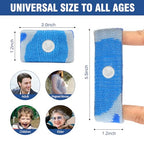Motion Sickness Bands Anti Nausea Wristbands for Adult and Kids (1 Pair / 1 Pair F- Camo Blue)