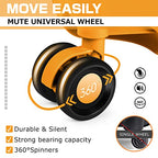 Luggage PC+ABS Aluminum Frame Zipperless Checked Luggage Hard Shell Suitcase with TSA Lock Double Spinner Wheels 24 Inch Orange (Orange / 24-inch(upgraded Tsa Lock))