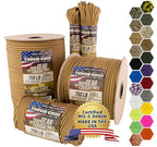 750 Paracord 100% Nylon (Grizzly Brown / 50 Ft.)