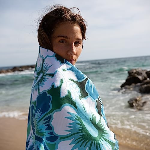 Quick Dry Microfiber Beach Towel (Hibiscus / Extra Large 78x35")