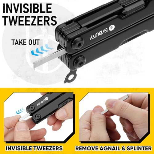 Mini Multitool BI2052AB (Scissors / Black)