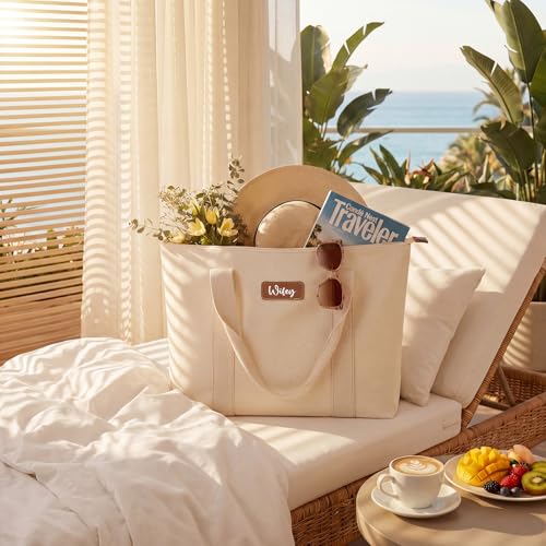 White Tote Bag Reusable Gift Bag Mrs Bag Wifey Tote Shower Bag Beach Bags Waterproof Sandproof ((#3) Wifey)
