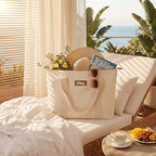 White Tote Bag Reusable Gift Bag Mrs Bag Wifey Tote Shower Bag Beach Bags Waterproof Sandproof ((#3) Wifey)
