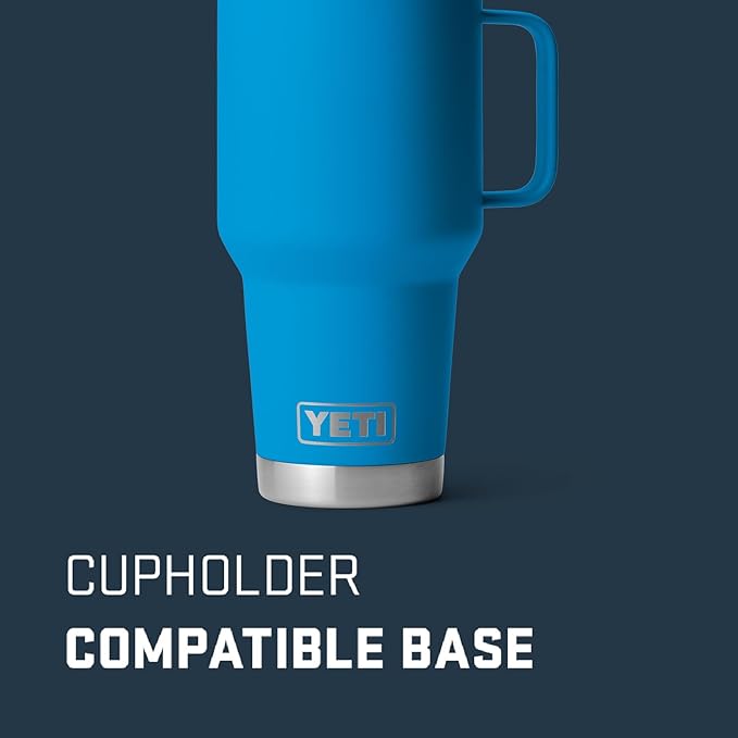 YETI Rambler 30 oz Travel Mug, Stainless Steel, Vacuum Insulated - Image 3