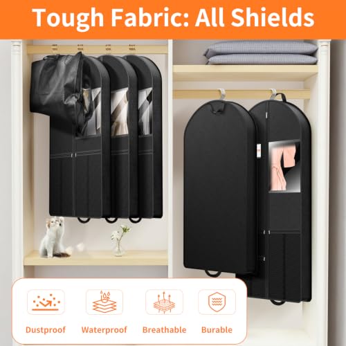 Garment Bag Travel Suit Storage (63"3Pack)