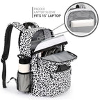 26L Backpack for College (Snow Leopard / 16.5 Inch)