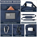 Gym Bag for Men Women (Blue / Medium)