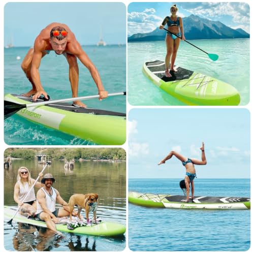 11' Premium Stand Up Paddle Board (Fruit Green)