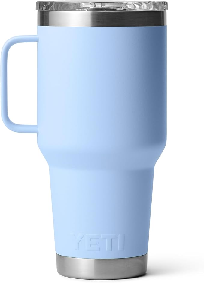 YETI Rambler 30 oz Travel Mug, Stainless Steel, Vacuum Insulated - Image 4