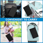 Portable Diaper Changing Pad (Black-Style A)