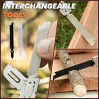 18-in-1 Multitool Pliers Pro, EDC Pocket Knife & Replaceable Tool (Silver / 18 in 1)