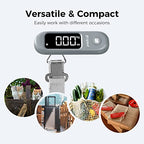 Digital Luggage Scale for Travel (Rock Grey)