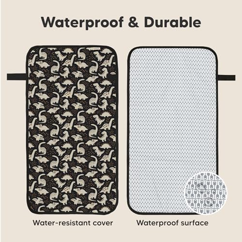Portable Diaper Changing Pad (Dino Ridge)