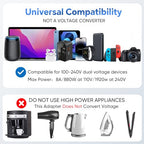 Travel Adapter (Black)