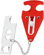 Portable Door Lock for Hotel Home Apartment, Door Blocker Security No Drill by MIMIRACLE