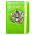 RFID Passport Holder for Travel Men (Green)