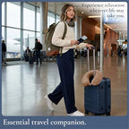 Travel Neck Pillow Lightweight U (Khaki / One Size)