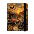 Route 66 Passport Holders Leather Passport Wallet for Travel Essentials (Route 66 / One Size)