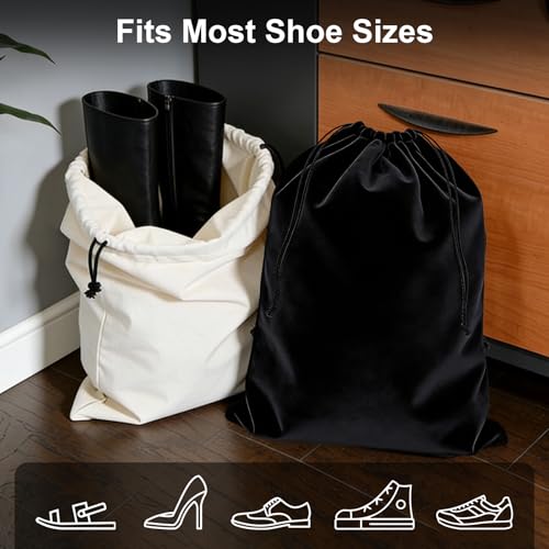 4 Pack Shoe Bags for Travel