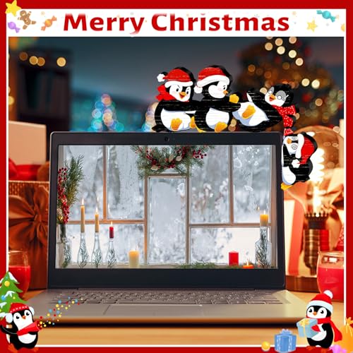 Christmas Tiered Tray Decor Set (Penguin)