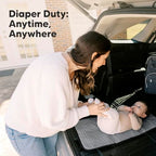 Portable Diaper Changing Pad (Black Geo)