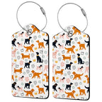 Cartoon Dogs Luggage Tags for Suitcases (Cartoon Dogs)