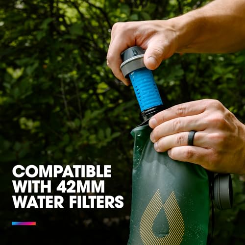 Seeker Collapsible Camping Water Storage (Sutro Green / 2 Liter)