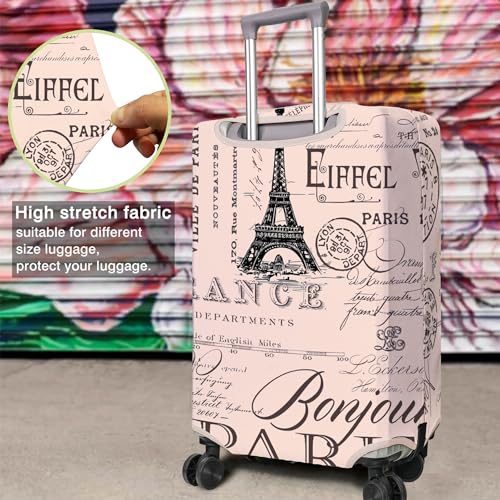 Travel Luggage Cover Suitcase Protector Fits 18 (B-5 / L(25-28in))
