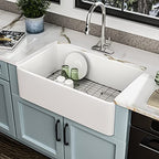 30 White Farm Sink (30"x20"x9" / White)